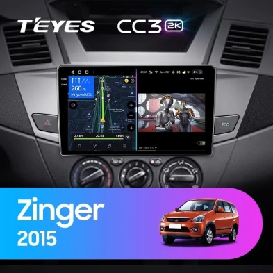 Штатная магнитола Teyes CC3 2K 4/64 Mitsubishi Zinger 2015+