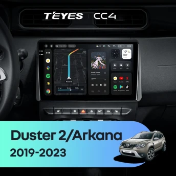 Штатная магнитола Teyes CC4 8/128 Renault Duster HM 2 (2020-2023) F1