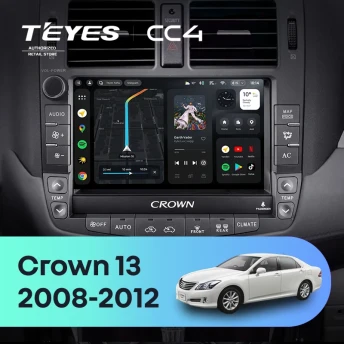 Штатная магнитола Teyes CC4 6/64 Toyota Crown 13 S200 (2008-2012) Тип-B