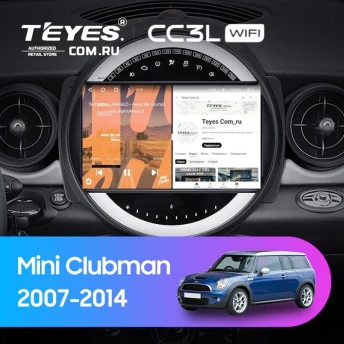 Штатная магнитола Teyes CC3L WiFi 2/32 Mini Clubman 1 R55 (2007-2014) F1