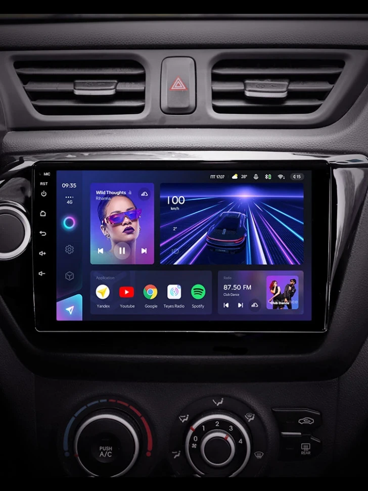 Штатная магнитола Teyes CC3 4/32 Kia Rio 3 (2011-2017)