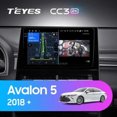 Штатная магнитола Teyes CC3L 4/64 Toyota Avalon 5 XX50 (2018-2026) F1