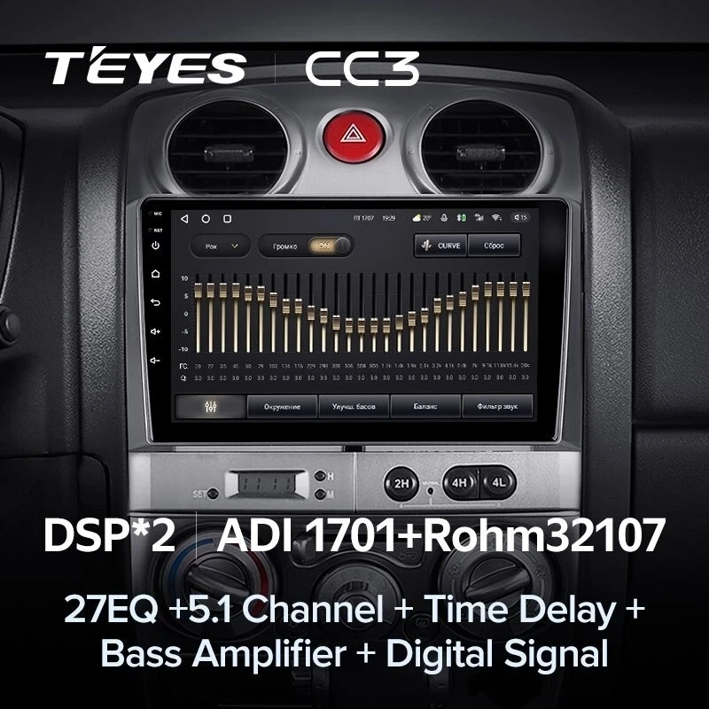 Штатная магнитола Teyes CC3 4/32 Chevrolet Colorado (2006-2012)