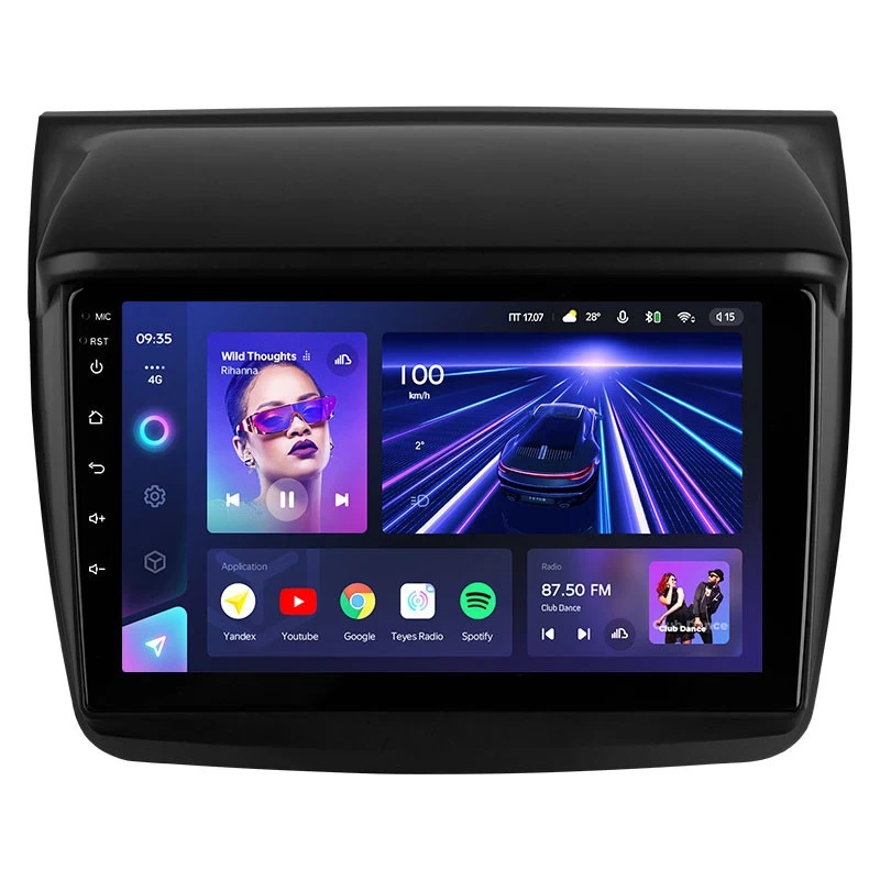 Штатная магнитола Teyes CC3 6/128 Mitsubishi Pajero Sport 2 (2008-2016)