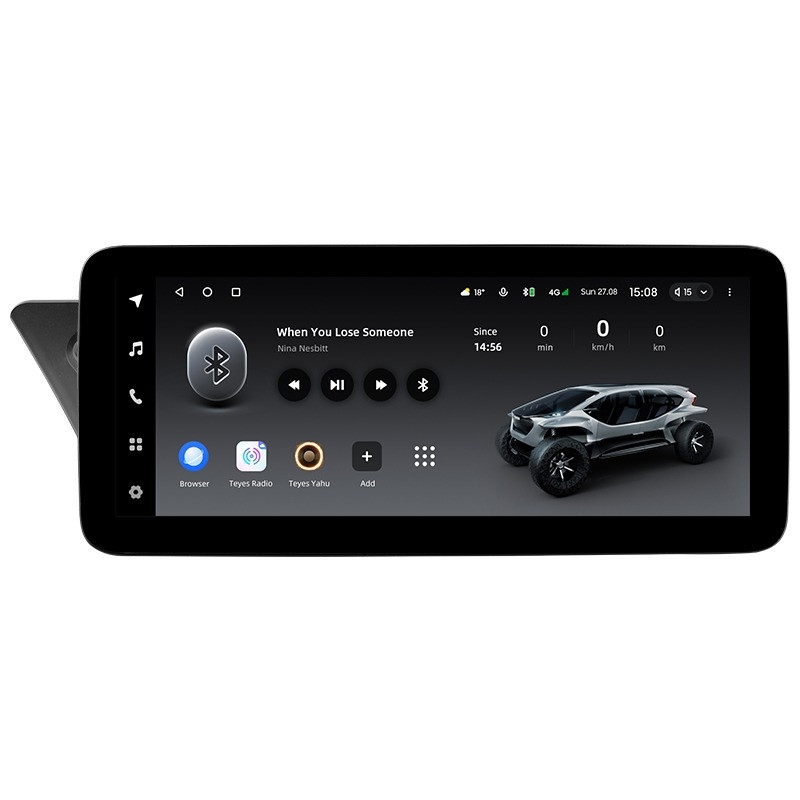 Переходная рамка Mercedes-Benz E-Class 4 W212 S207 A207 S212 C207 (NTG 4.0) (2009-2012) (12,3")