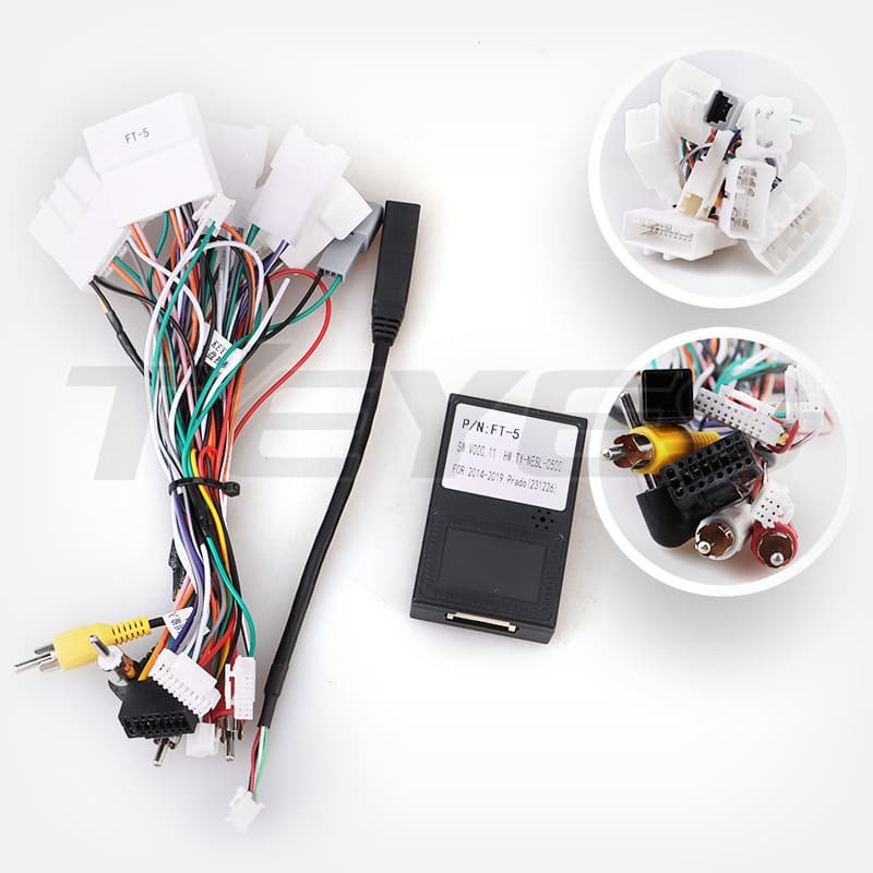 Переходная рамка Toyota Land Cruiser Prado 150 (2013-2017) F2 (12,3")