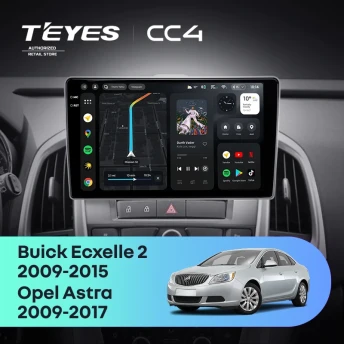 Штатная магнитола Teyes CC4 6/64 Opel Astra J (2009-2017)