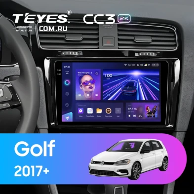Штатная магнитола Teyes CC3 2K 360 6/128 Volkswagen Golf 2017+