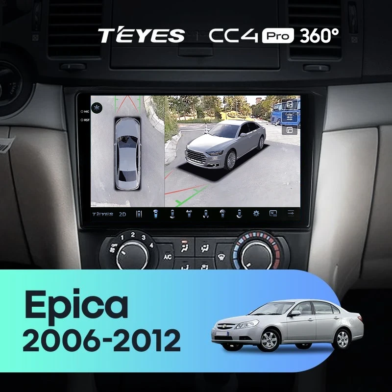 Штатная магнитола Teyes CC4 Pro 360 12/256 Chevrolet Epica 1 (2006-2012)