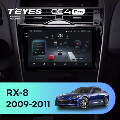 Штатная магнитола Teyes CC4 Pro 8/128 Mazda RX-8 SE (2009-2011)
