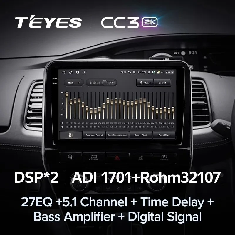 Штатная магнитола Teyes CC3 2K 4/64 Nissan Serena 5 V C27 (2016-2021) F1 Правый руль
