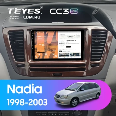 Штатная магнитола Teyes CC3 2K 4/64 Toyota Nadia (1998-2003)