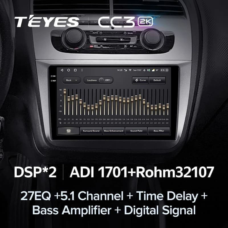 Штатная магнитола Teyes CC3 2K 4/64 Volkswagen Caravelle (2009-2024)