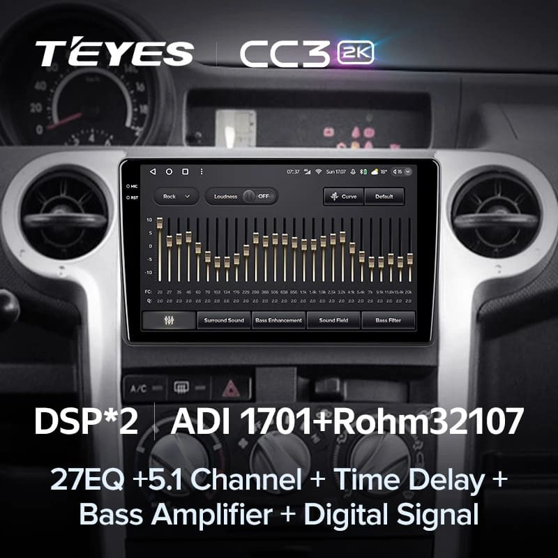 Штатная магнитола Teyes CC3 2K 4/64 Scion xB (2003-2007)