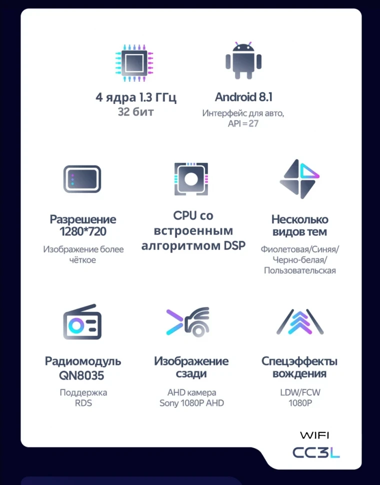 Штатная магнитола Teyes CC3L WiFi 2/32 Chery Tiggo 3x 1 (2021-2023)