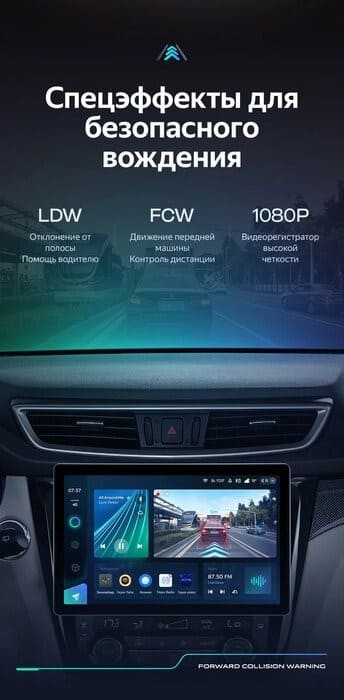 Штатная магнитола Teyes CC3 2K 4/32 Nissan X-Trail 3 T32 (2013-2021) F2 Тип-C (13")