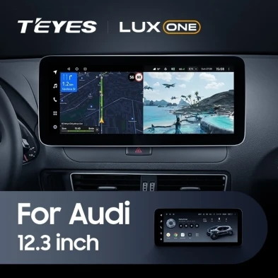 Штатная магнитола Teyes LUX ONE 6/128 Audi A4 B9 (2015-2023)