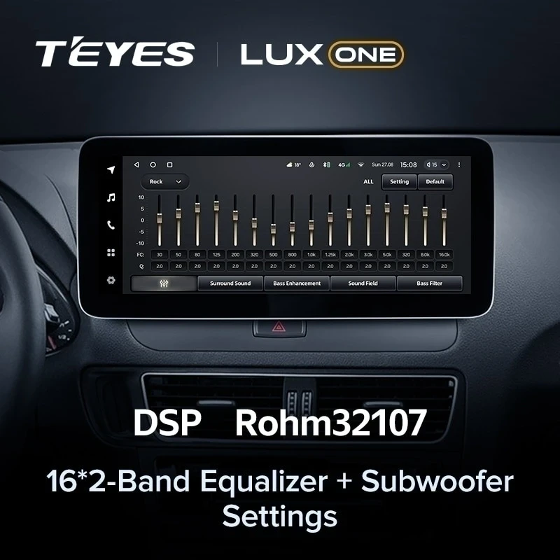 Штатная магнитола Teyes LUX ONE 6/128 Audi Q5 Q5L FY (2017-2023)