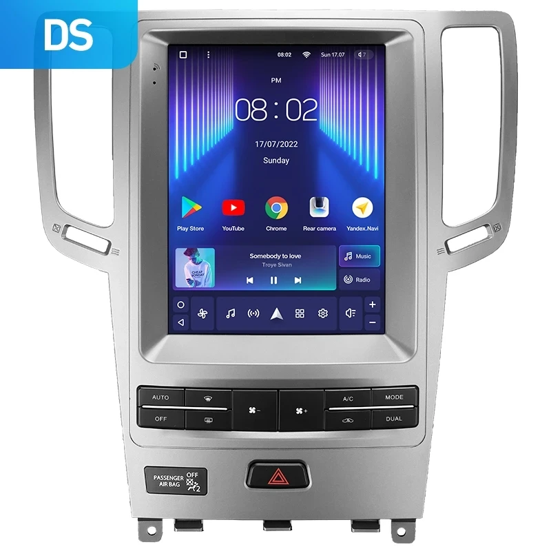 Переходная рамка Infiniti G4 G25 G35 G37 (2006-2013) (9,7")