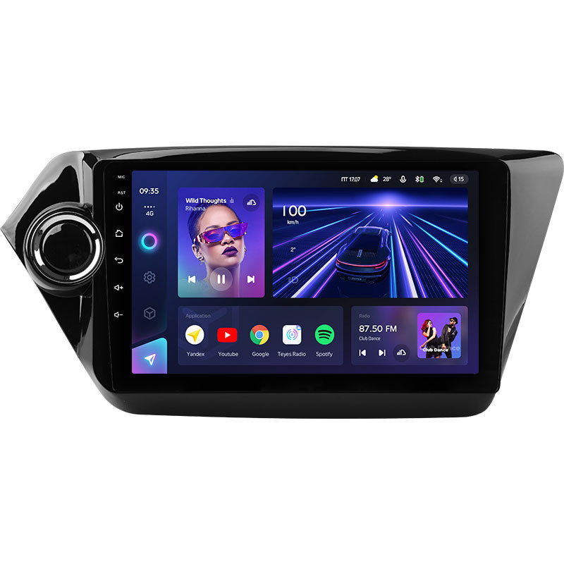 Штатная магнитола Teyes CC3 6/128 Kia Rio 3 (2011-2017)