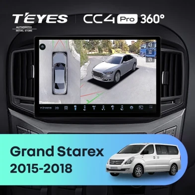Штатная магнитола Teyes CC4 Pro 360 12/256 Hyundai Grand Starex (2015-2018) F2 (11")