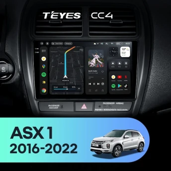 Штатная магнитола Teyes CC4 8/128 Mitsubishi ASX (2016-2026) Тип-A
