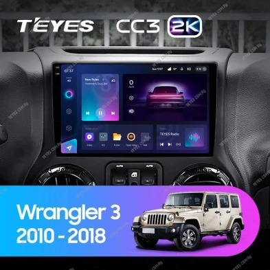 Штатная магнитола Teyes CC3 2K 6/128 Jeep Wrangler 3 JK (2010-2017) L14