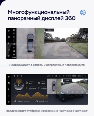 Штатная магнитола Teyes LUX ONE 360 6/128 Toyota Camry 8 XV70 (2020-2023)