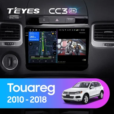 Штатная магнитола Teyes CC3 2K 6/128 Volkswagen Touareg FL NF (2010-2018)