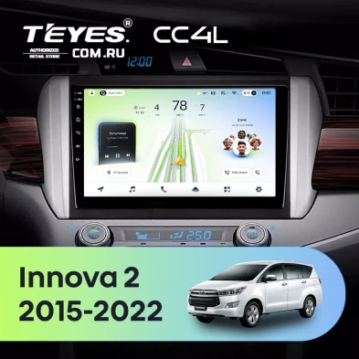 Штатная магнитола Teyes CC4L 6/64 Toyota Innova 2 (2015-2022)