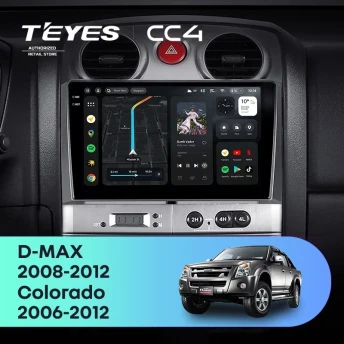 Штатная магнитола Teyes CC4 8/128 Isuzu D-Max (2008-2012)