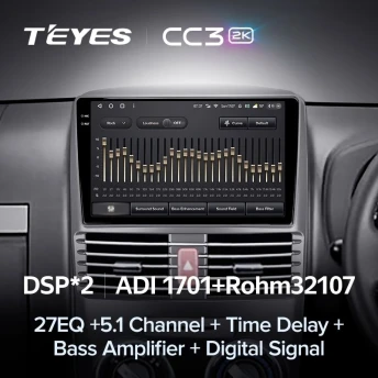 Штатная магнитола Teyes CC3 2K 360 6/128 Toyota Rush (2015-2018) Правый руль