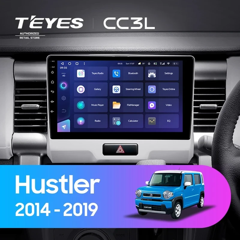 Штатная магнитола Teyes CC3L 4/64 Suzuki Hustler (2014-2019)