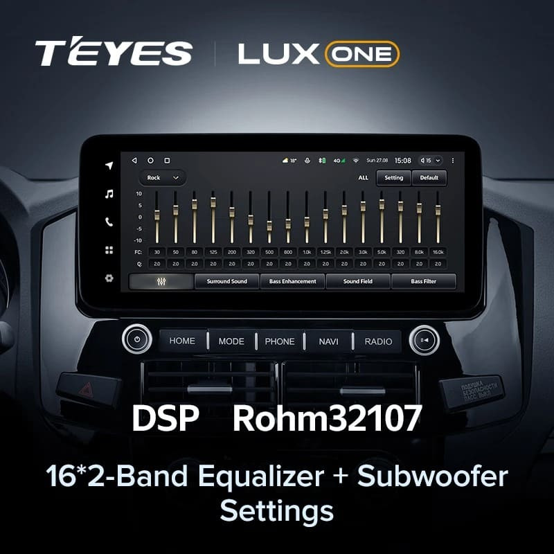 Штатная магнитола Teyes LUX ONE 360 6/128 Mitsubishi Pajero 4 V80 V90 (2006-2024) Тип-B