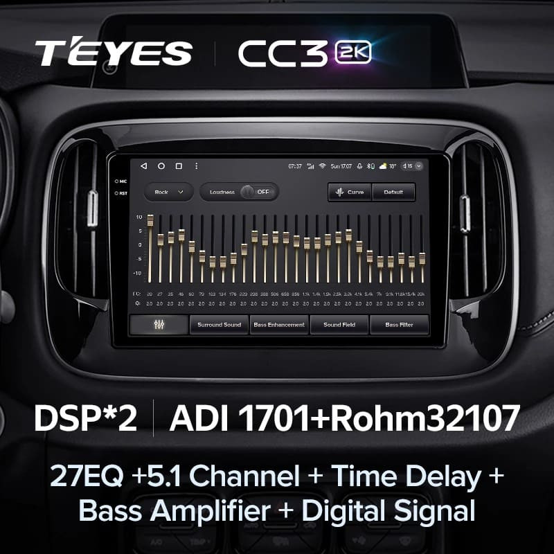 Штатная магнитола Teyes CC3 2K 4/32 GAC Trumpchi GS3 GE3 (2017-2021)