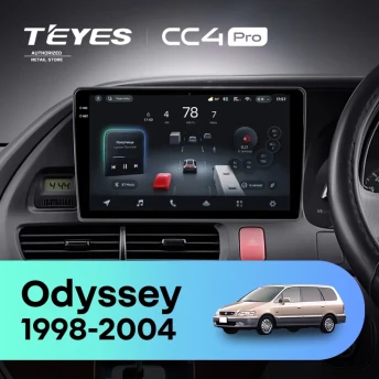 Штатная магнитола Teyes CC4 Pro 12/256 Honda Odyssey RL1 (1998-2004) Тип-A Правый руль