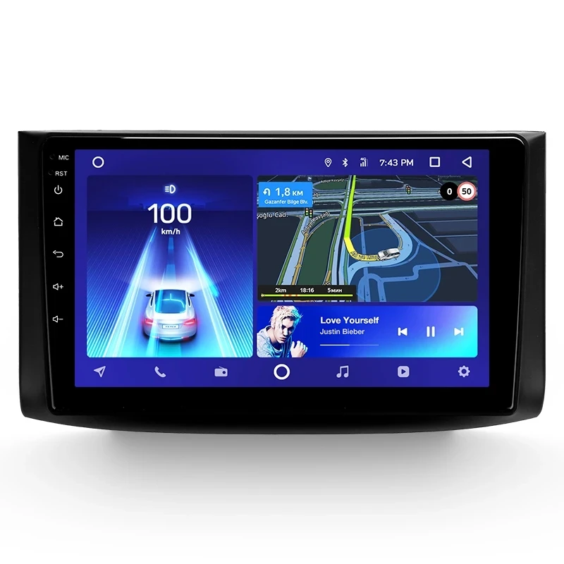 Переходная рамка Chevrolet Aveo T250 (2006-2012) (9")