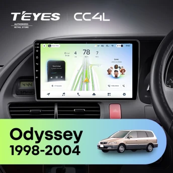 Штатная магнитола Teyes CC4L 6/64 Honda Odyssey RL1 (1998-2004) Тип-B Правый руль