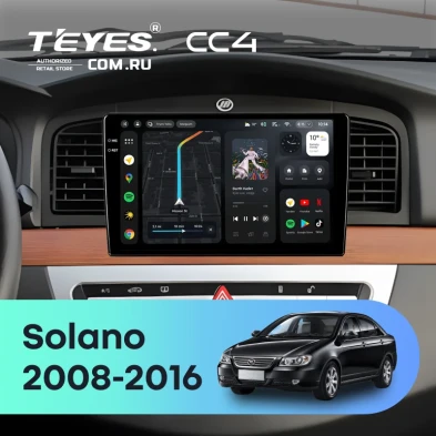 Штатная магнитола Teyes CC4 6/64 Lifan Solano (620, 630) (2008-2016)