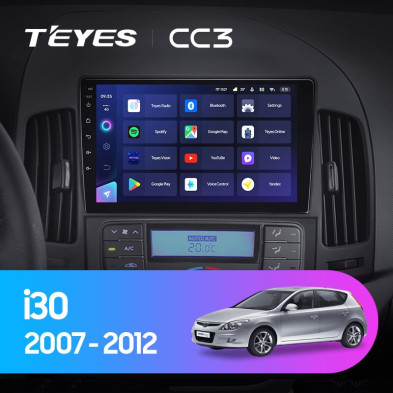 Штатная магнитола Teyes CC3 4/32 Hyundai i30 1 FD (2007-2012) F2