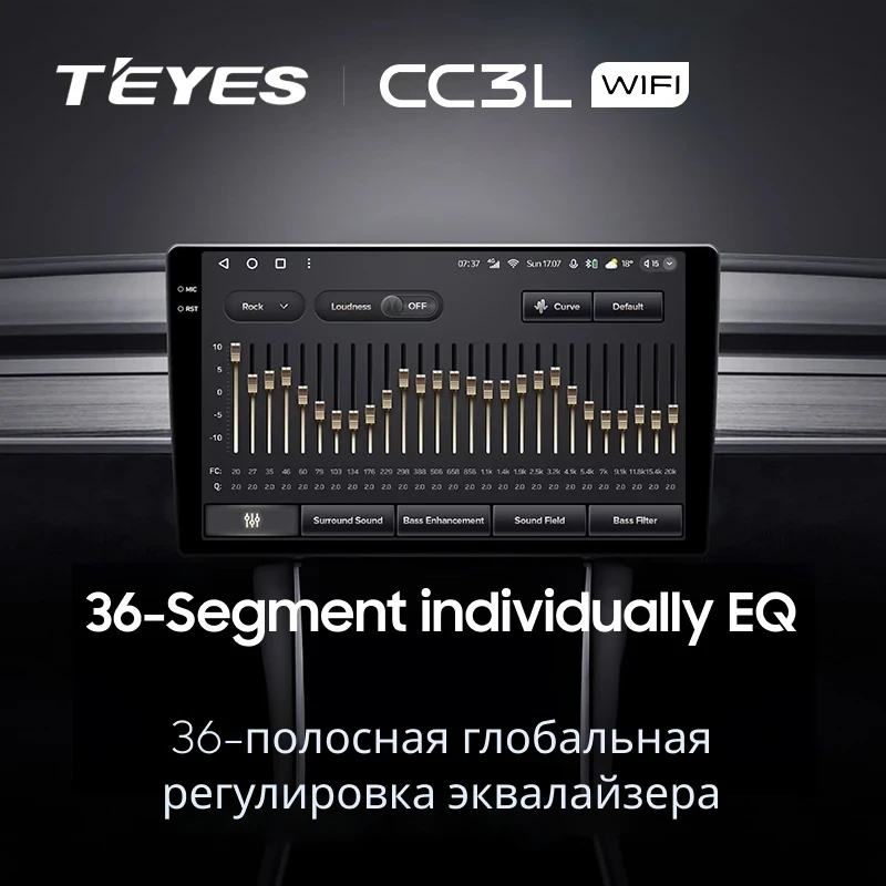 Штатная магнитола Teyes CC3L WiFi 2/32 Hyundai Tucson (2018-2021)