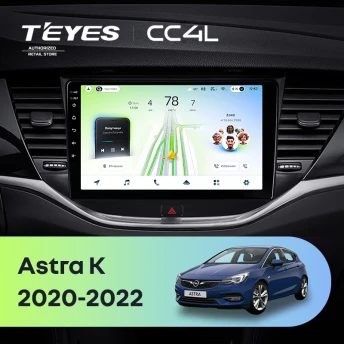 Штатная магнитола Teyes CC4L 6/64 Opel Astra K (2020-2022) Тип-B