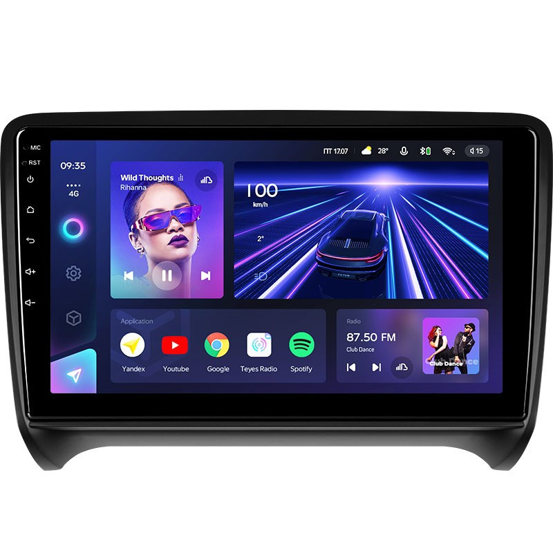 Штатная магнитола Teyes CC3 4/32 Audi TT 2 (2006-2014)