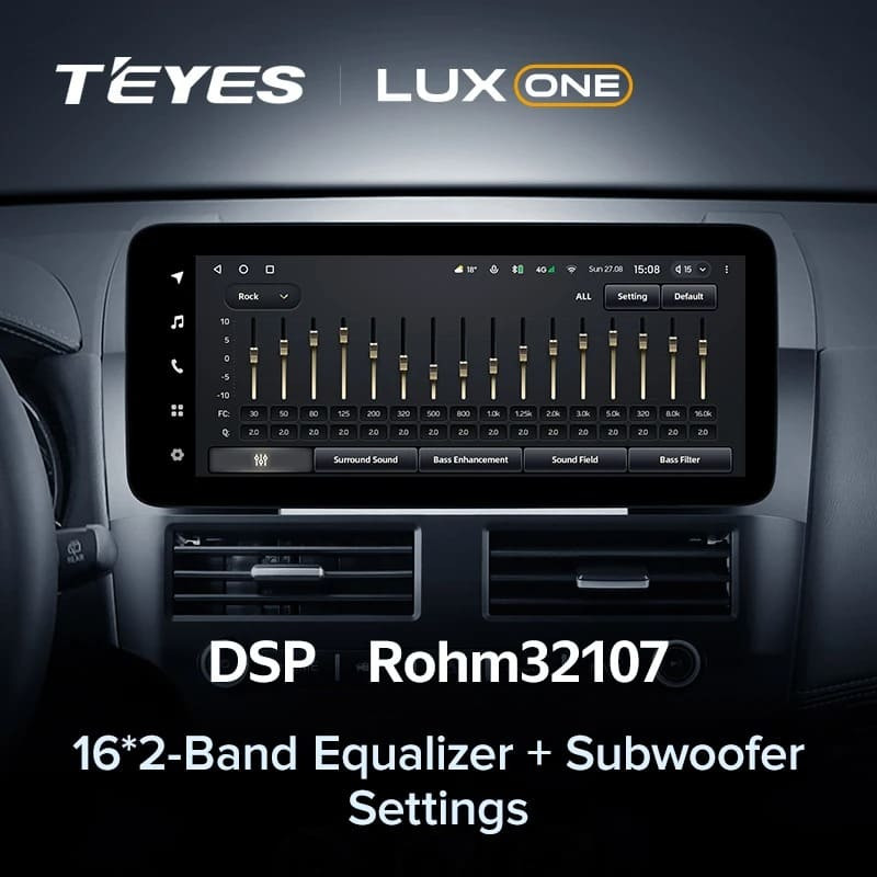 Штатная магнитола Teyes LUX ONE 6/128 Mitsubishi Outlander 2 CW0W (2009-2013) Тип-B