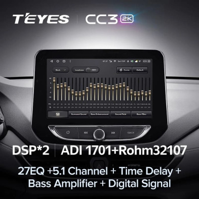 Штатная магнитола Teyes CC3 2K 4/64 Chevrolet Orlando 2 (2018-2023)