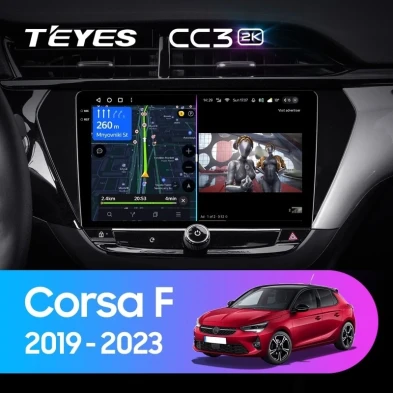 Штатная магнитола Teyes CC3 2K 4/64 Opel Corsa F (2019-2023)
