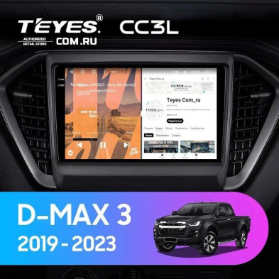 Штатная магнитола Teyes CC3L 4/64 lsuzu D-MAX 3 RG (2019-2023)