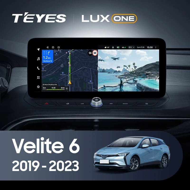 Штатная магнитола Teyes LUX ONE 360 6/128 Buick Velite 6 (2019-2023) Тип-A