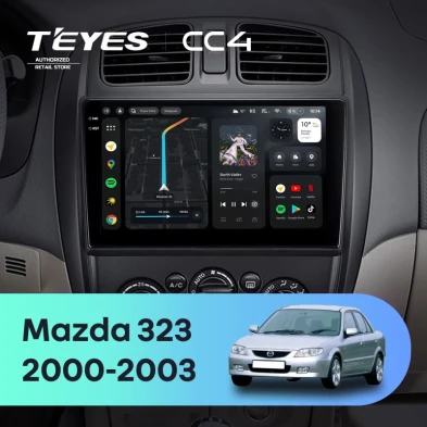 Штатная магнитола Teyes CC4 6/64 Mazda 323 BJ (2000-2003)
