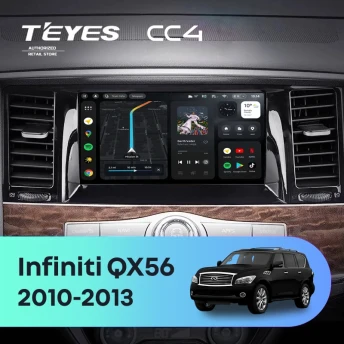 Штатная магнитола Teyes CC4 6/64 Infiniti QX56 (2010-2013)